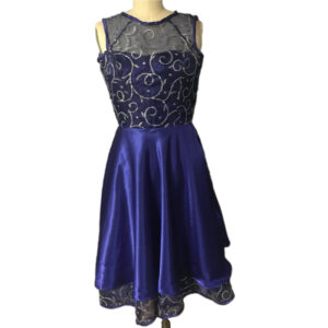 Carlie Dress | Formal Dress | Glitter Swirls